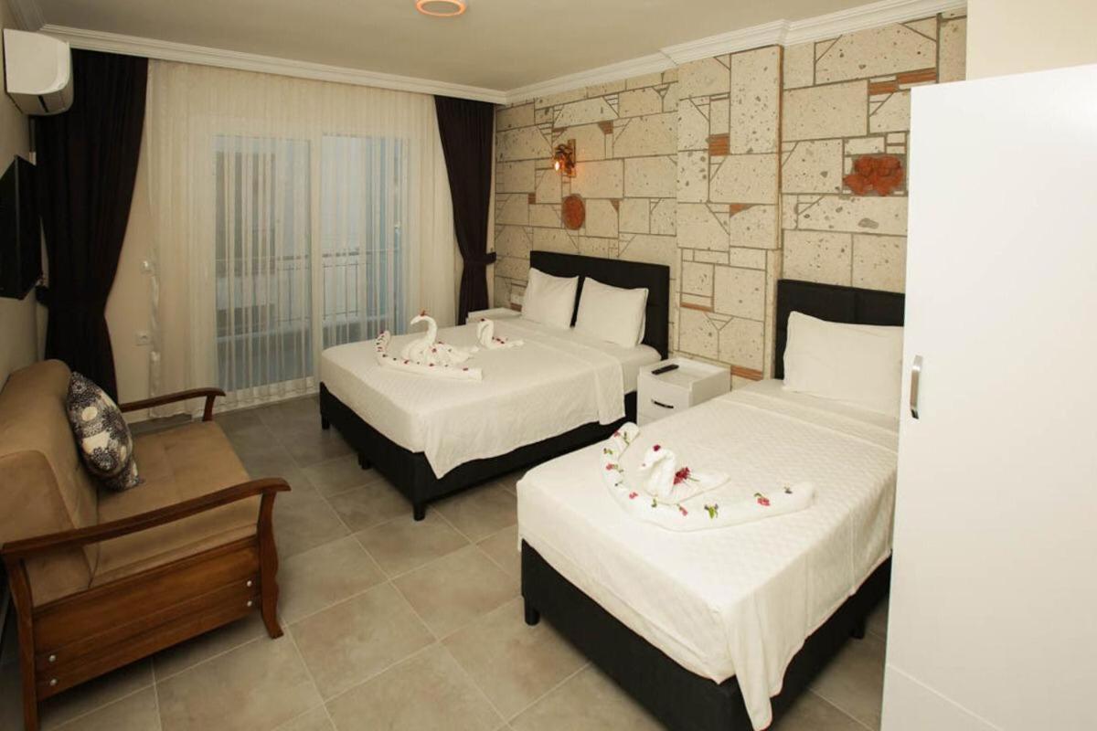Lebedos Apart Hotel Gumuldur Exterior foto